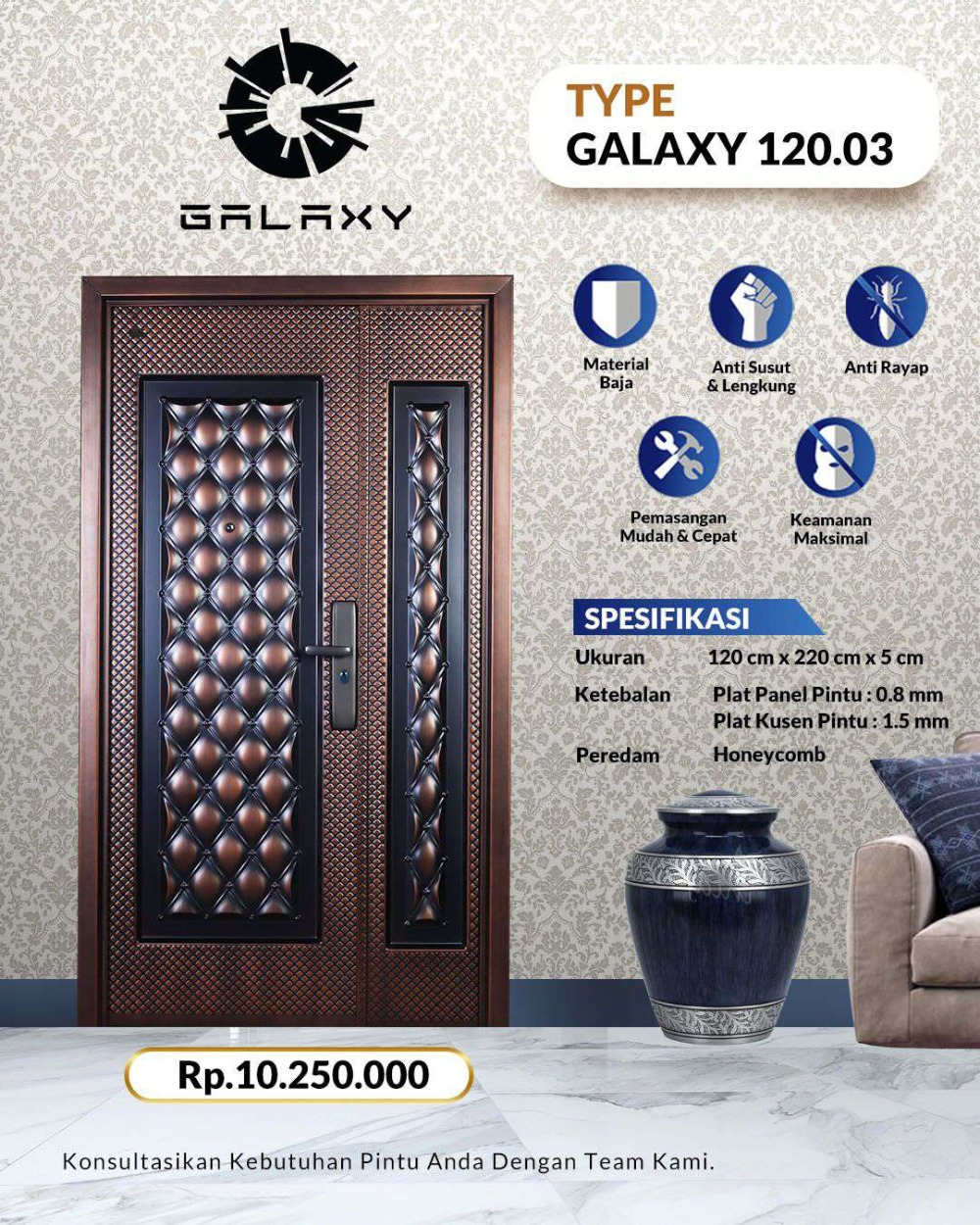 5 Cara Membuat Pintu Rumah Tampak Mewah dalam Sekejap