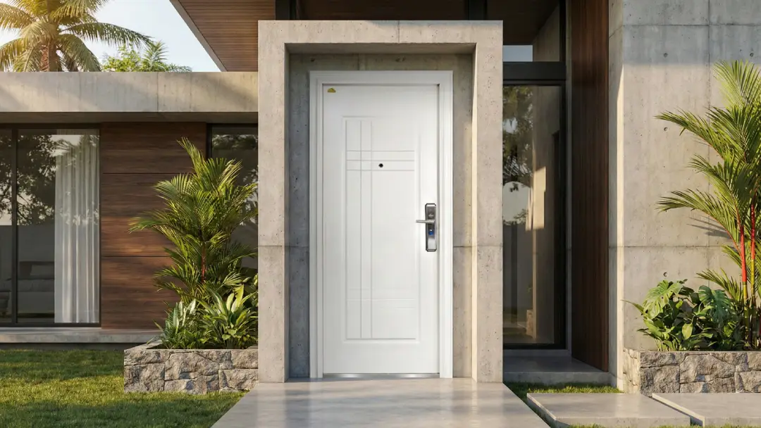 pintu baja minimalis