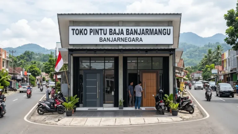 Toko Pintu Baja Banjarmangu BANJARNEGARA