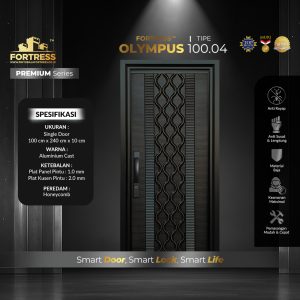 Pintu Fortress Tipe OLYMPUS 100.04 Bahan Baja