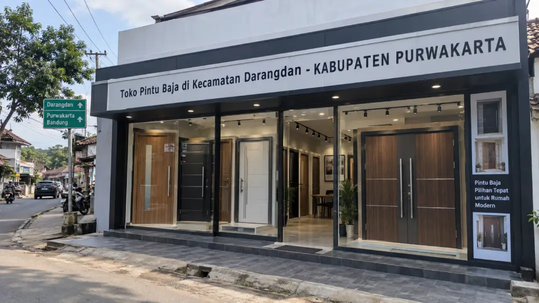 Toko Pintu Baja di Kecamatan Darangdan KABUPATEN PURWAKARTA