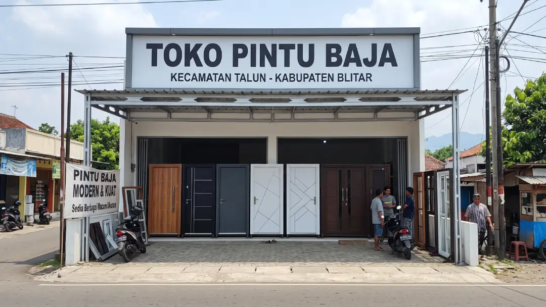 Toko Pintu Baja di kecamatan Talun KABUPATEN BLITAR